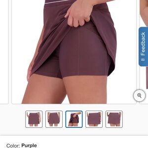 Soybu Women's Purple Skorts